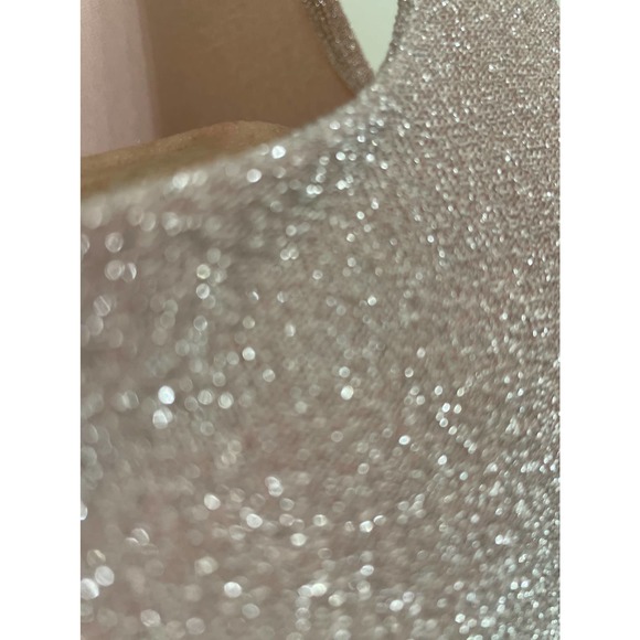 Womens Pink BodyCon Dress CBR Rose Silver Tank Dress Sz M NEW Fitted - Picture 9 of 10